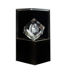 Socle lumineux Deluxe noir pour bloc Cube 8 c