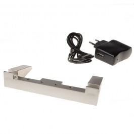 Socle lumineux avec un adaptateur électrique Socle lumineux avec un adaptateur électrique