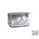 Bloc de verre horizontal photo laser 3D